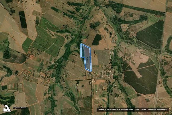 Imagem de satélite de SITIO EL SHADAI - Parcela 1 em Arealva - SP