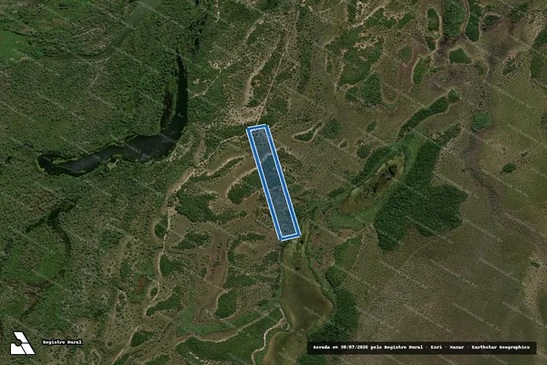Imagem de satélite de Fazenda Suspiro III - Parte 2 em Novo Santo Antônio - MT
