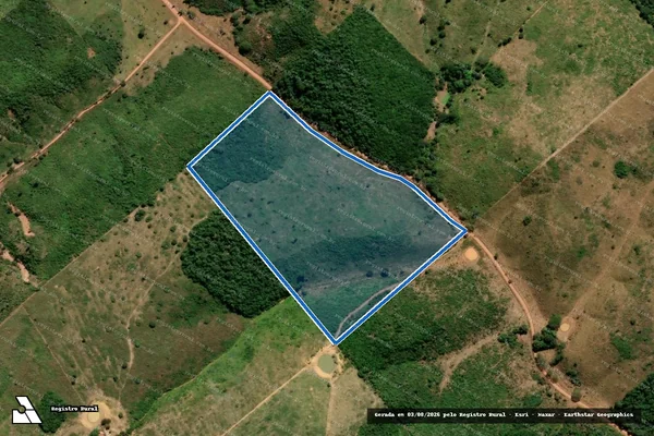 Imagem de satélite de FAZENDA SÃO RAIMUNDO LOTE 21 GLEBA 25 PARTE 2 - FAZ SAO RAIMUNDO LT21 GL25 PT2 em Barra do Corda - MA