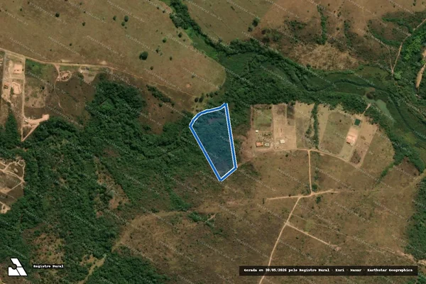 Imagem de satélite de Fazenda Anicuns - GLEBA 01 em Abadiânia - GO