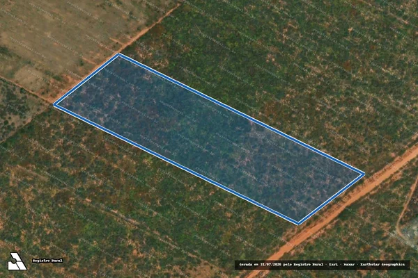 Imagem de satélite de PROJETO DE ASSENTAMENTO MAÍSA - LOTE 235 - Parte 1 em Mossoró - RN