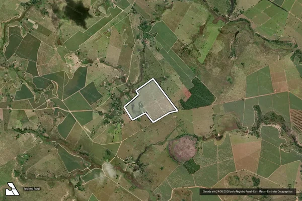 Imagem de satélite de Fazenda Nova Aliança - Parcela 1 em Ibirapuã - BA