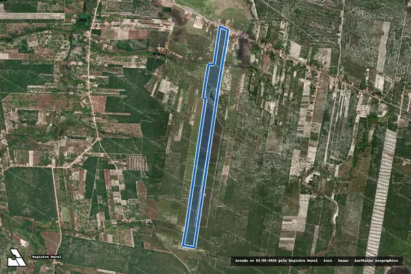 Imagem de satélite de CORREGUINHO DO ITAPUÃ - Parte 1 (MAT 2179) em Acaraú - CE