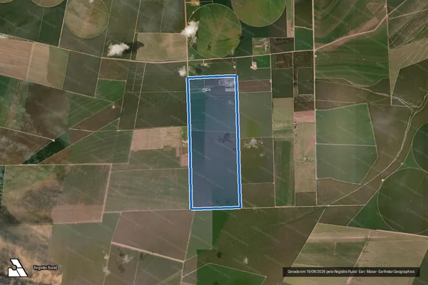 Imagem de satélite de FAZENDA TONINI - Parte 1 em Luís Eduardo Magalhães - BA