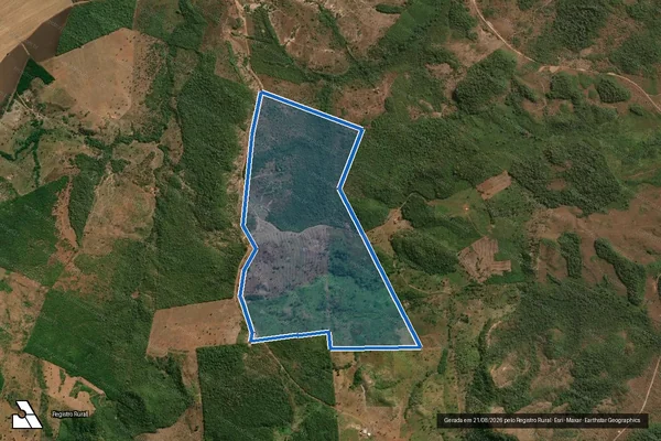 Imagem de satélite de CHACARA 3K - Parte 1 em Floresta do Araguaia - PA