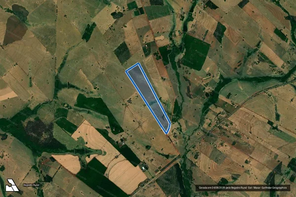 Imagem de satélite de Fazenda Santa Holanda - Parte 1 em Urânia - SP