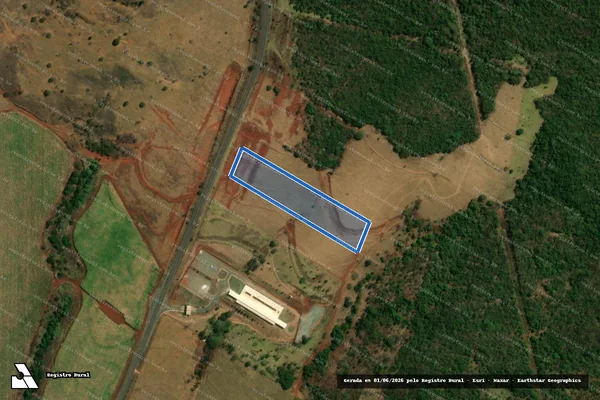 Imagem de satélite de Fazenda Calção de Couro - Gleba 11 em Goianésia - GO