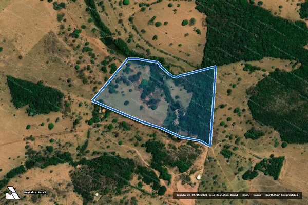 Imagem de satélite de FAZENDA BOA VISTA DO RETIRO - Parte 1 em Senador Canedo - GO