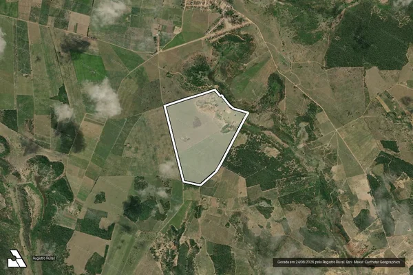 Imagem de satélite de FAZENDA GROTÃO - Parte 1 em Mundo Novo - BA