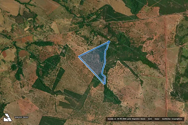 Imagem de satélite de Fazenda Buritizal - Buritizal em Caiapônia - GO