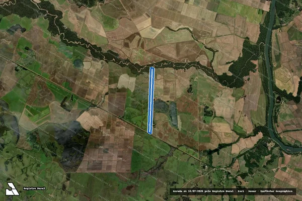 Imagem de satélite de Granja Borin - Parte 1 em Restinga Sêca - RS