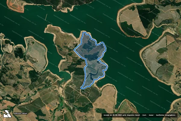 Imagem de satélite de Fazenda Jataí - Fazenda Jatai em Boa Esperança - MG