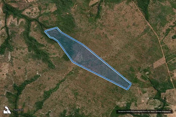 Imagem de satélite de FAZENDA JM - Parte 1 em Sítio Novo - MA