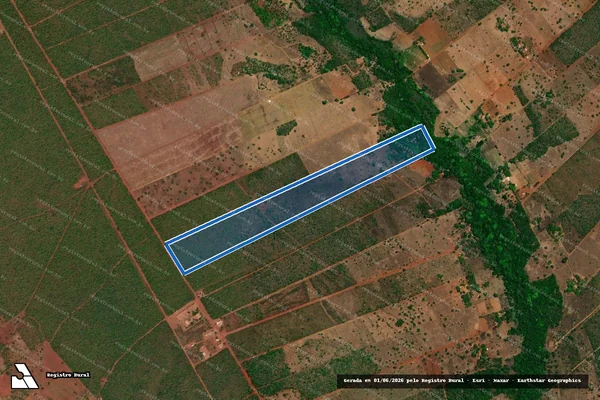 Imagem de satélite de LOTE 67, PA ENTRE RIOS / LOTE 67
