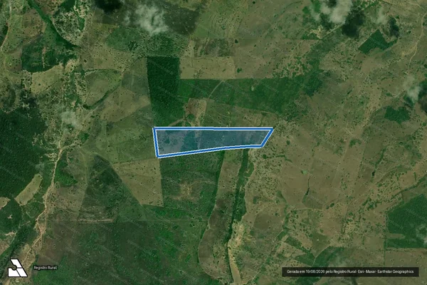 Imagem de satélite de FAZENDA SANTA CECILIA - rem. 175 - Parcela 1 em Teodoro Sampaio - BA