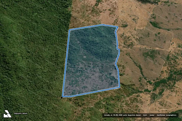 Imagem de satélite de Fazenda São Gabriel I - Parte 1 em Cumaru do Norte - PA