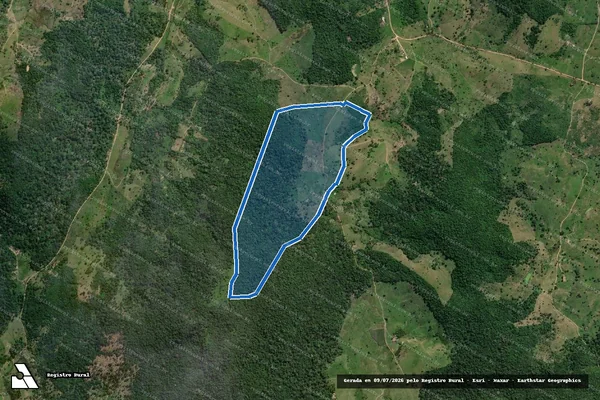 Imagem de satélite de FAZENDA SANTA BÁRBARA - FAZENDA SANTA BÁRBARA em Itagibá - BA