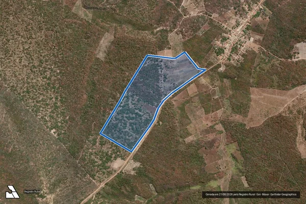 Imagem de satélite de Baixao Grande - Parte 03 em Elesbão Veloso - PI