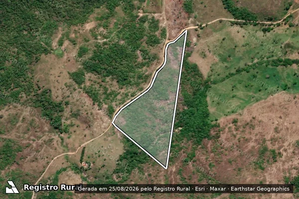 Imagem de satélite de FAZENDA KRANT - Parte 2 em Jequitinhonha - MG