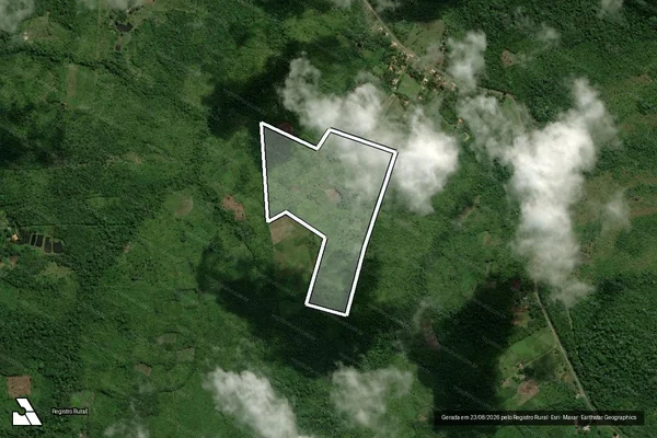 Imagem de satélite de PA AGRICOLA 2002- SITIO DA FAMILIA RIBEIRO-LOTE 60 / LOTE 60
