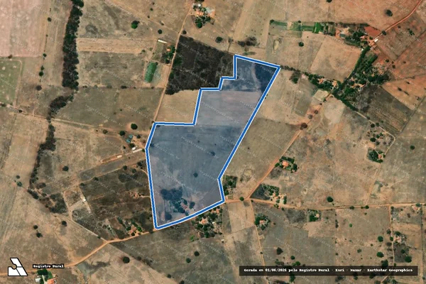 Imagem de satélite de Lagoa Velha / Parte 1