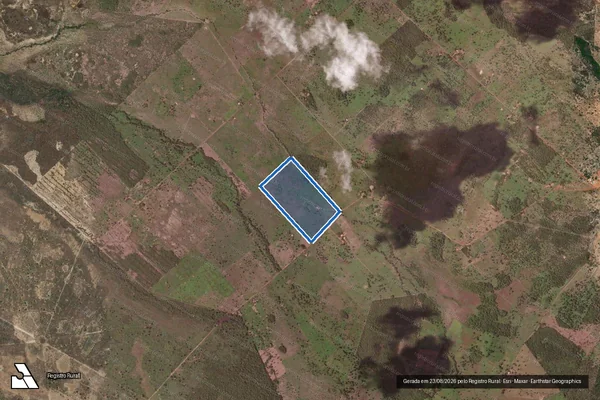 Imagem de satélite de LOTE 124  - PA SANTA FÉ - LOTE 124 PA SANTA FÉ em Flores de Goiás - GO