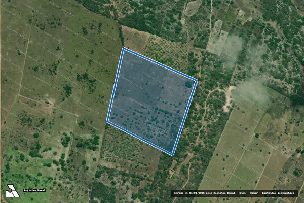 Imagem de satélite de PA TABOLEIRO DO BARRETO - LOTE 3 - Parte 1 em Taipu - RN