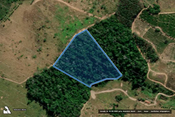 Imagem de satélite de FAZENDA DO LIMÃO - GLEBA D em Nova Venécia - ES