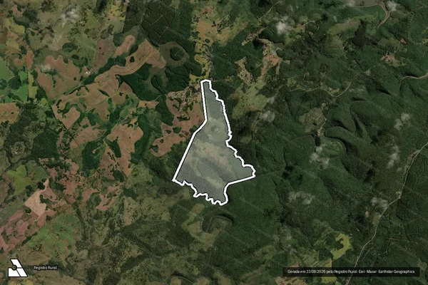 Imagem de satélite de Fazenda Das Vassouras - Parte 2 em Vacaria - RS