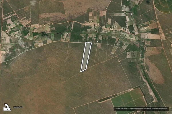 Imagem de satélite de Sítio Capãozinho - Gleba A em Mucugê - BA