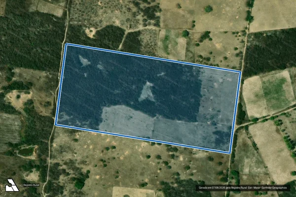 Imagem de satélite de Projeto de Assentamento São Sebastião ? Lote 120 - Parte 1 em Ceará-Mirim - RN