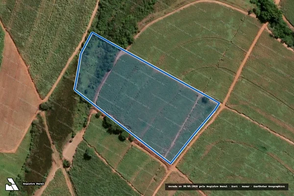 Imagem de satélite de FAZENDA SÃO FRANCISCO XXIV - PARCELA 01 em Ariranha - SP