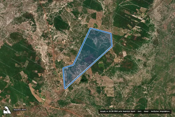 Imagem de satélite de MODESTINA - Parte 1 em José de Freitas - PI