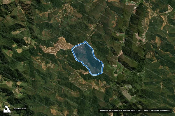 Imagem de satélite de SITIO MORIAH - Parte 1 em Marechal Floriano - ES