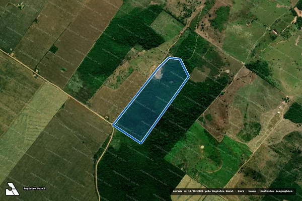 Imagem de satélite de Lote 50-Fazenda São Geraldo-P. A. São Raimundo / Lote 50-P2