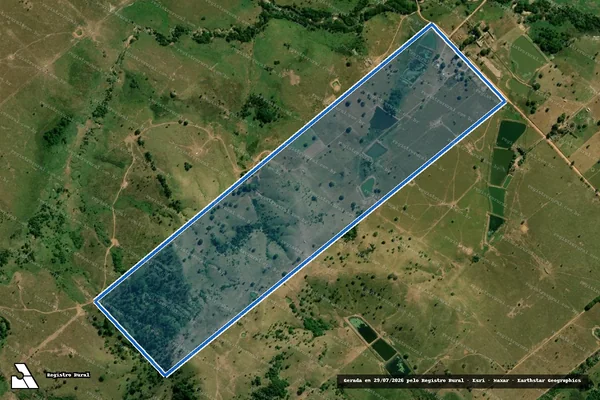 Imagem de satélite de Lote 09 - GLEBA 16B em Ouro Preto do Oeste - RO