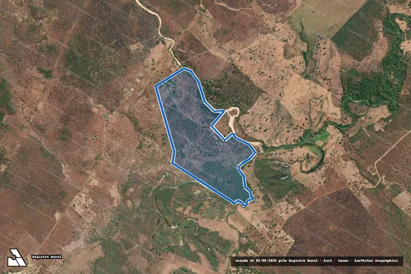 Imagem de satélite de FAZENDA BARRA DO TAPUIO - PARTE 1 em Bertolínia - PI