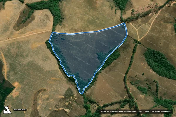 Imagem de satélite de Pasto de Baixo - Parte 5 em São João del Rei - MG