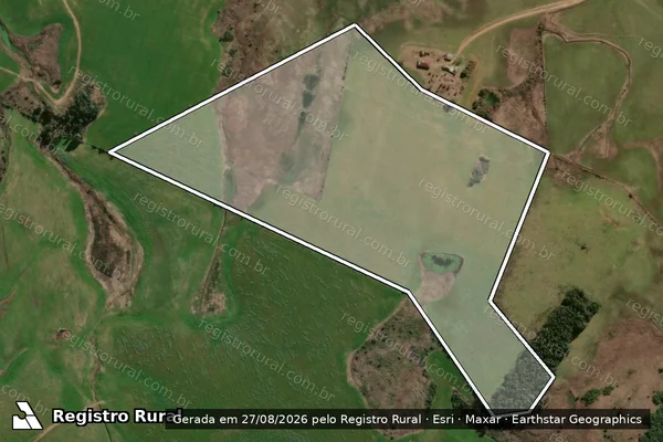Imagem de satélite de Agropecuária São João - Parte 1 em São Sepé - RS