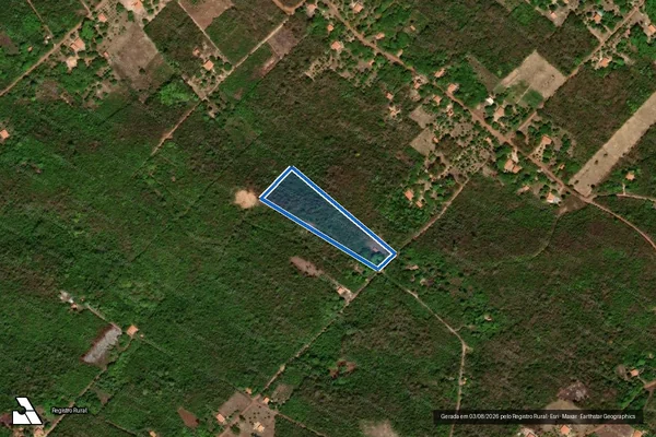 Imagem de satélite de SÍTIO SAPUCAIA - Parcela 1 em Teresina - PI