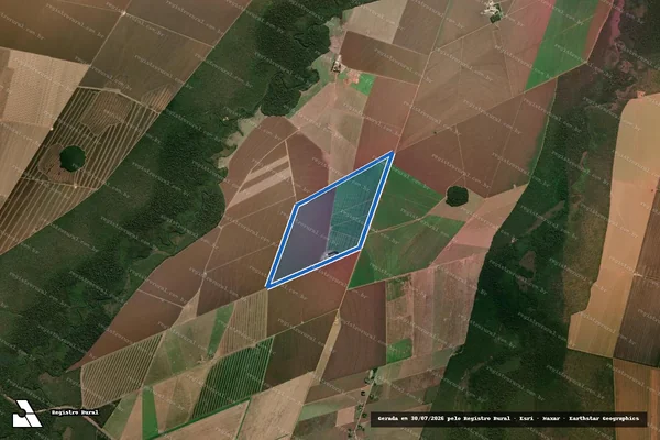 Imagem de satélite de FAZENDA JOAÇABA em Diamantino - MT