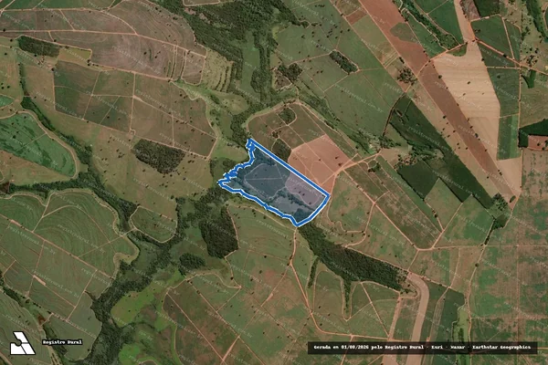 Imagem de satélite de Sitio Sao Miguel Arcanjo - Fazenda São Miguel Arcanjo em José Bonifácio - SP