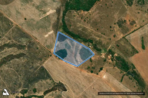 Imagem de satélite de FAZENDA PINDAÍBA - PARTE 1 em Piranhas - GO