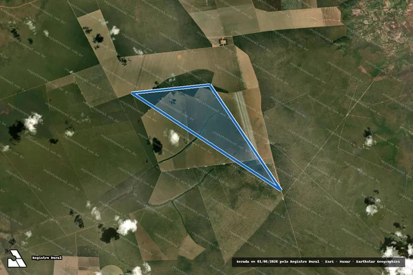 Imagem de satélite de FAZENDA DO GENTIL - Parte 1 em Barreiras - BA