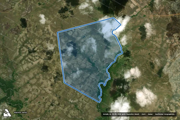 Imagem de satélite de FAZENDA SANTO ANTONIO DO EREU / Parte 1 em Boa Vista - RR