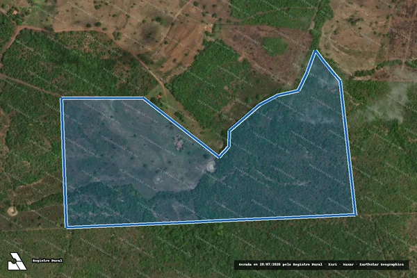 Imagem de satélite de Lote 09 - Projeto de Assentamento Feliciano de Freitas - Lote 09 - Projeto de Assentamento Feliciano de Freitas em Mutunópolis - GO
