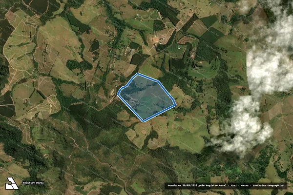 Imagem de satélite de Sítio Alto do Santo Antonio / Sítio Alto Santo Antonio em Rio Claro - SP