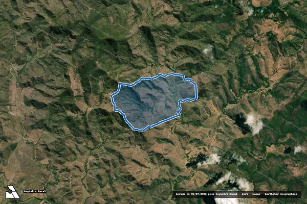 Imagem de satélite de FAZENDA SANTA TEREZINHA - 001 em Santa Maria do Suaçuí - MG