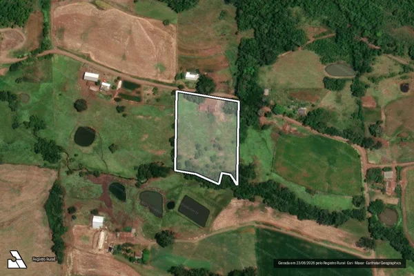 Imagem de satélite de Fração Lote Rural 87 - Parte 2 em Campina das Missões - RS