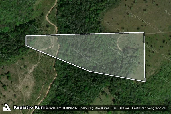 Imagem de satélite de FAZENDA ENGENHO TIMBÓ - LOTE 49 em São Benedito do Sul - PE